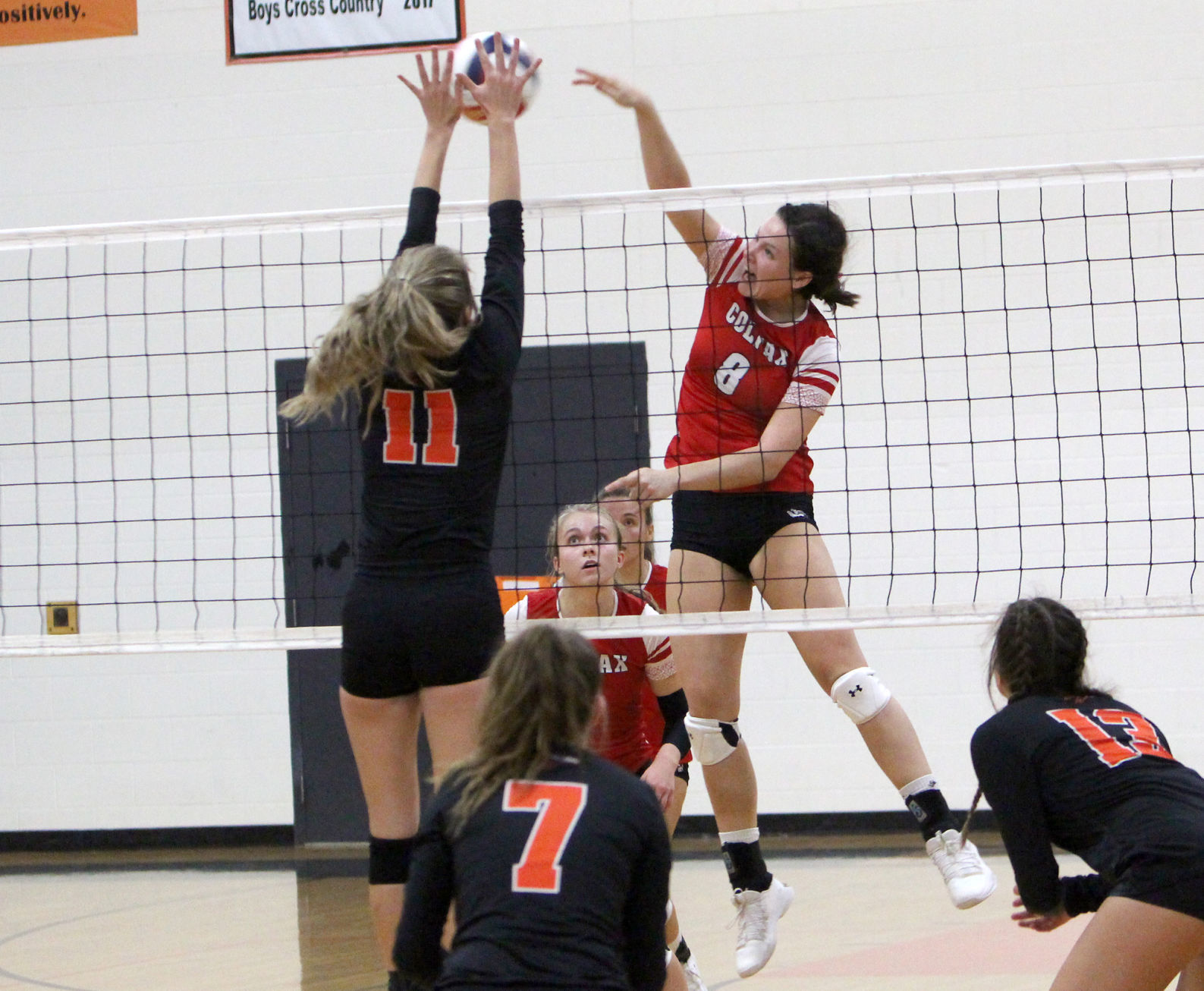 Colfax at Bloomer volleyball 10-8-19